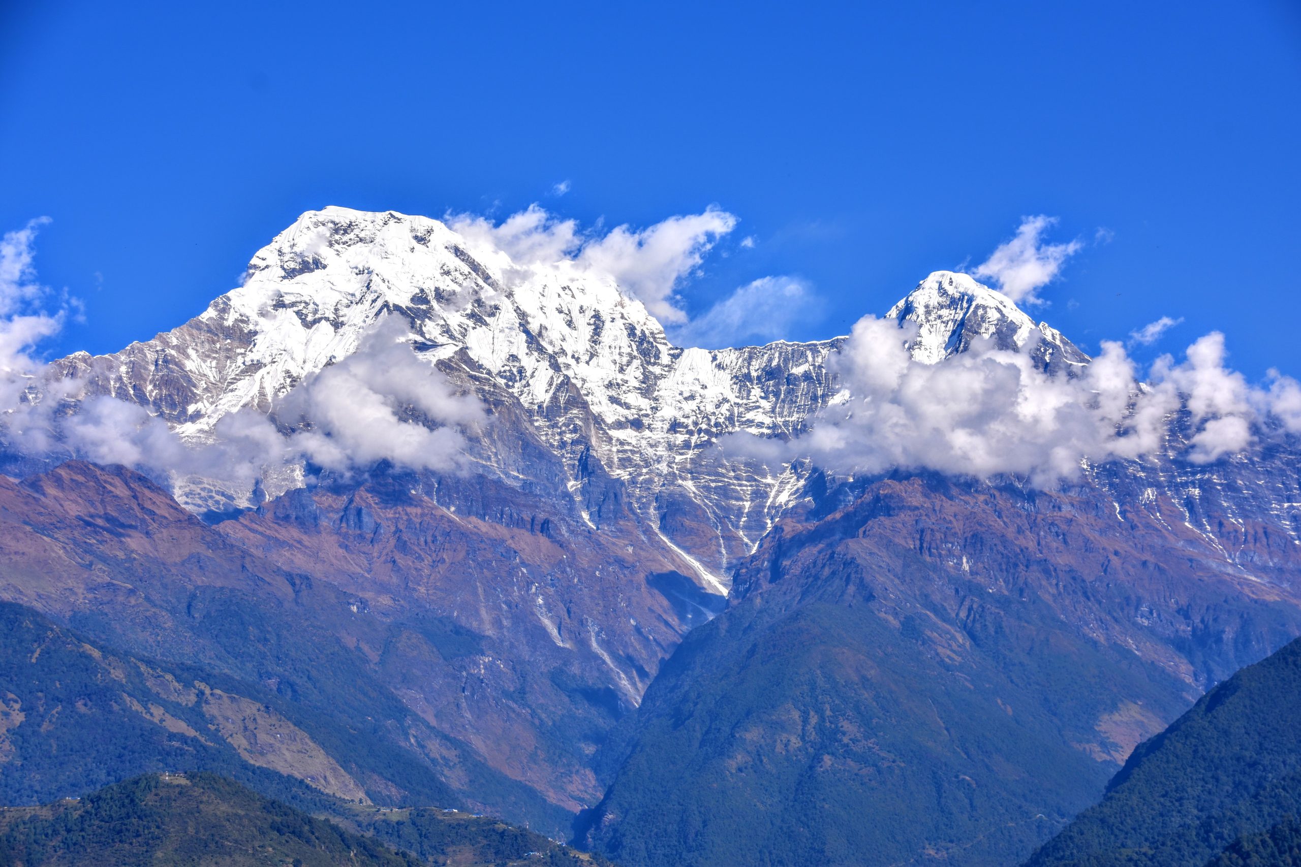 Annapurna Mountain Image - Annapurna Base Camp Trek with Hiking Himalayas