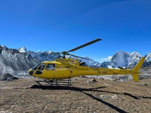 Everest charter flight